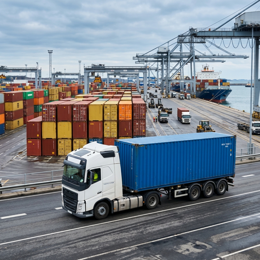 Container haulage